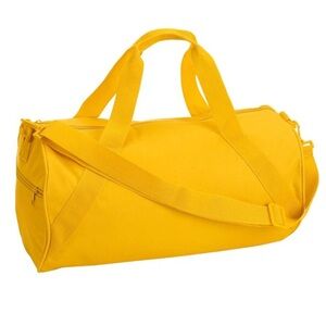 NWOT Yellow Duffel Bag
